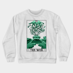 The Web Tarotesque (light) Crewneck Sweatshirt